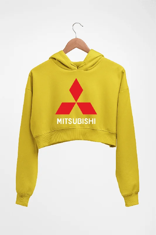 Mitsubishi Crop HOODIE FOR WOMEN