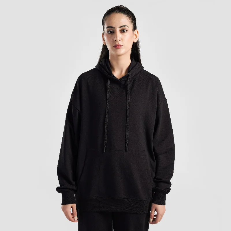 GAI Build Oversized Hoodie (Black)