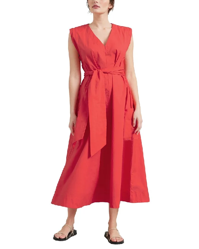 Modern Citizen Sloane V-Neck Tie-Waist Dress