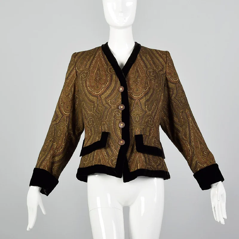 Large Yves Saint Laurent Rive Gauche 1990s Jacket