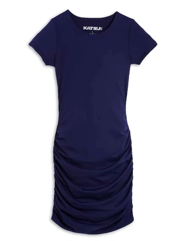 Women's Riley Crewneck Dress In Blue