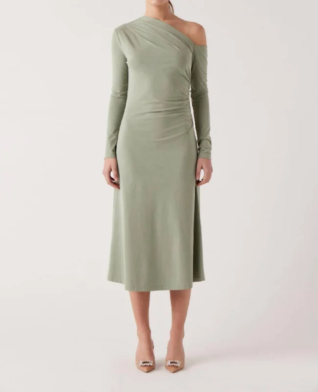 Rowan Dress In Sage Mint