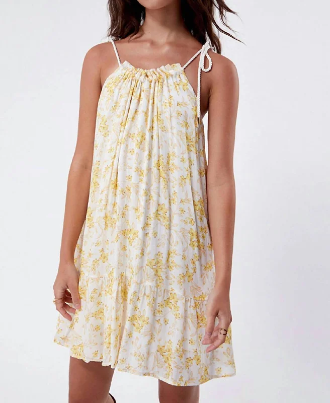 Andrea Mini Dress In Ditsy Print