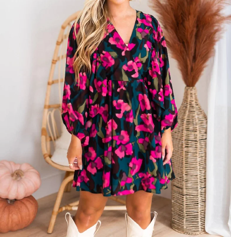 A Love Game Dress In Floral