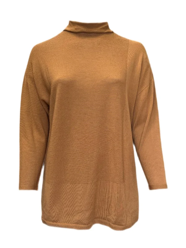 Marina Rinaldi Women's Camel Autunno Knitted Sweater NWT