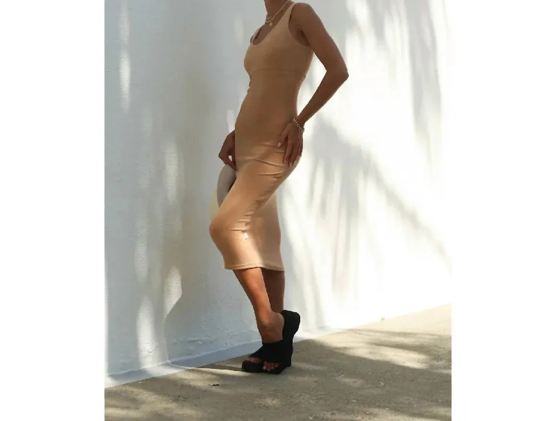 Margot Dress In Coffee