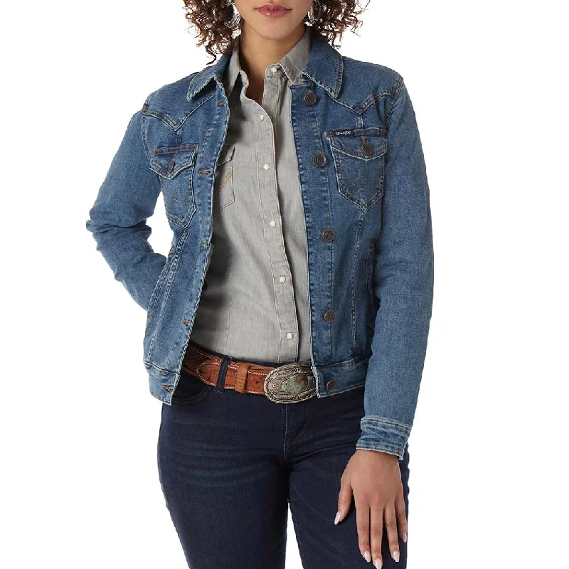 Wrangler Women's Classic Fit Jean Jacket