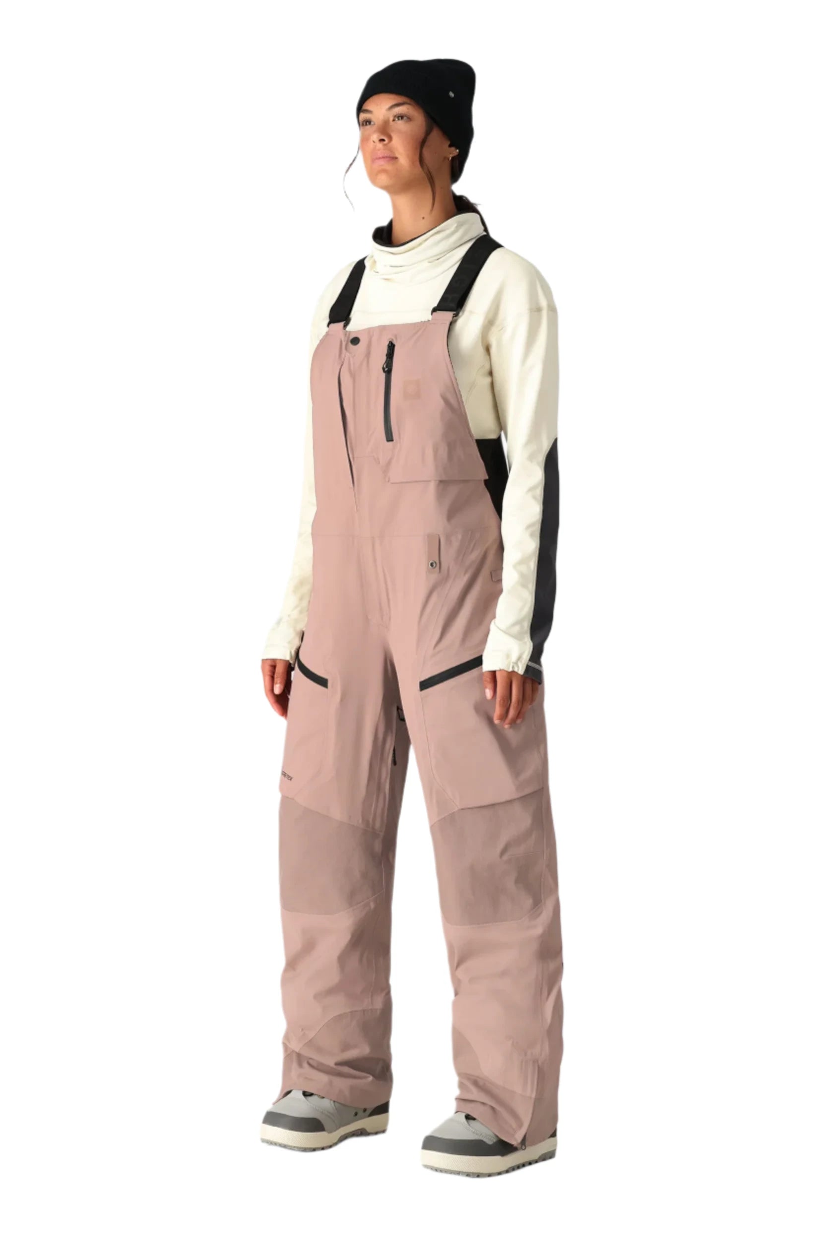 686 Women's GORE-TEX Stretch Dispatch Bib Snowboard Pant Antler 2025