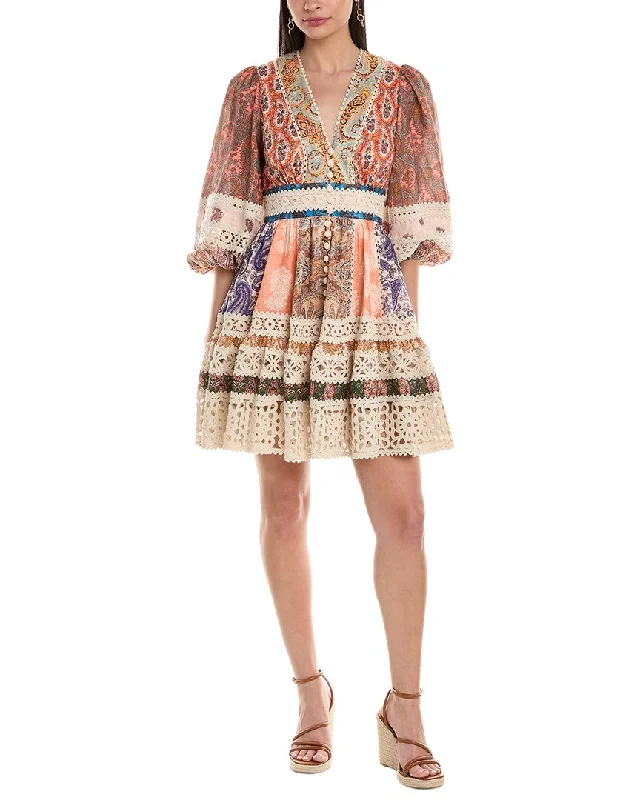 Zimmermann Devi Linen Mini Dress