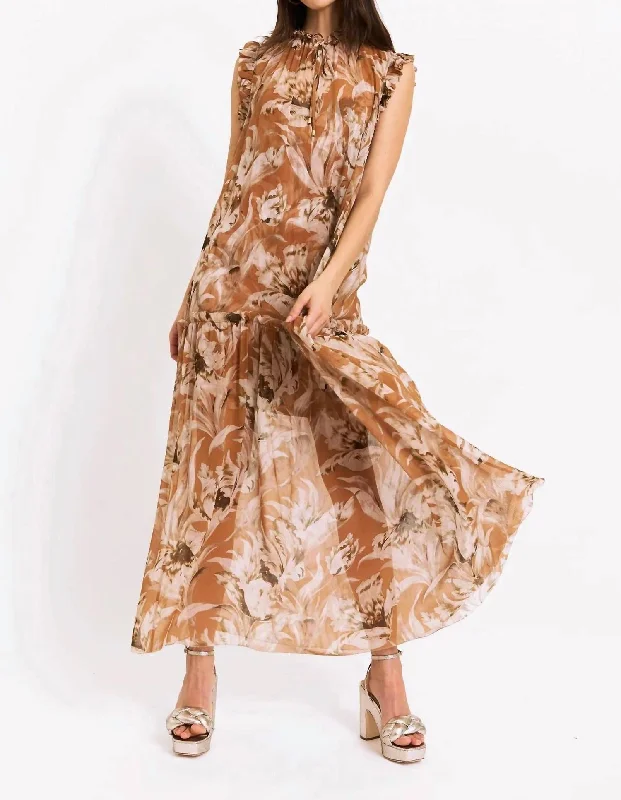 Calla Lilly Spice Willow Dress In Floral