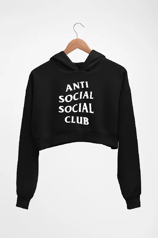 Anti Social Social Club Crop HOODIE FOR WOMEN