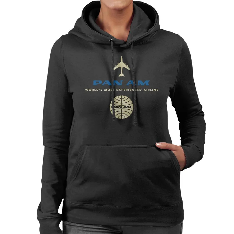 Pan Am Worlds Most Experienced Airline Women's Hooded Sweatshirt