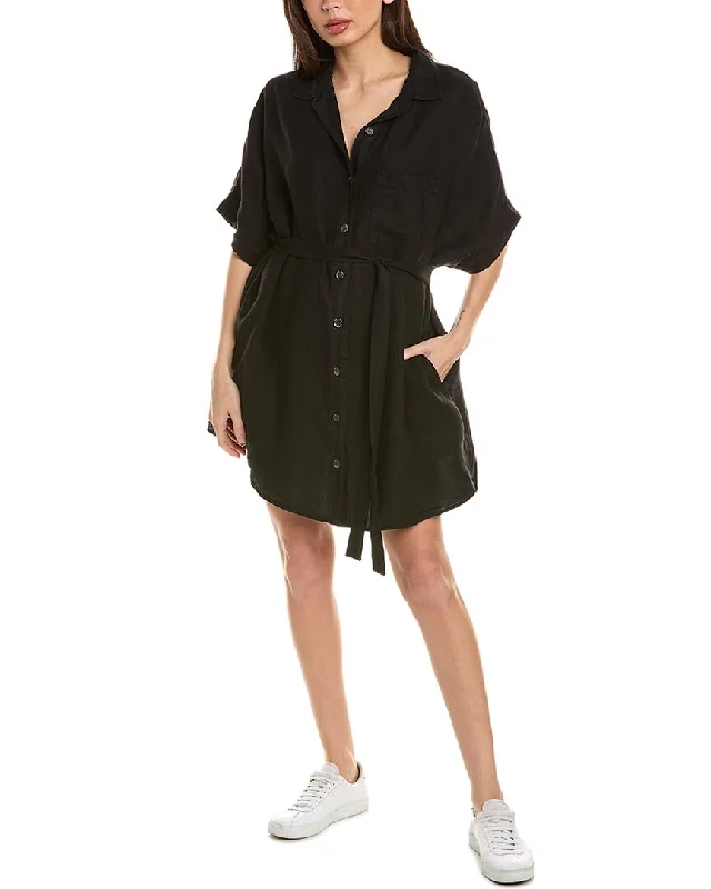 Velvet by Graham & Spencer Stevie Linen Shirtdress