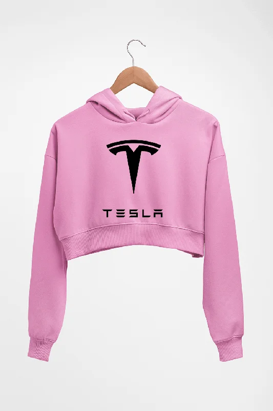 Tesla Crop HOODIE FOR WOMEN