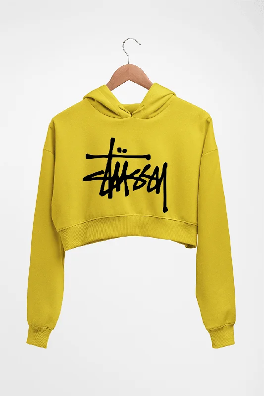 Stussy Crop HOODIE FOR WOMEN