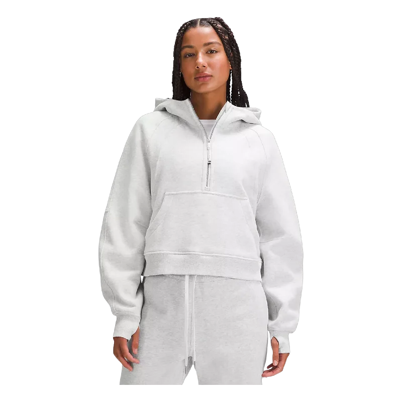 Scuba Oversized Half-Zip Hoodie