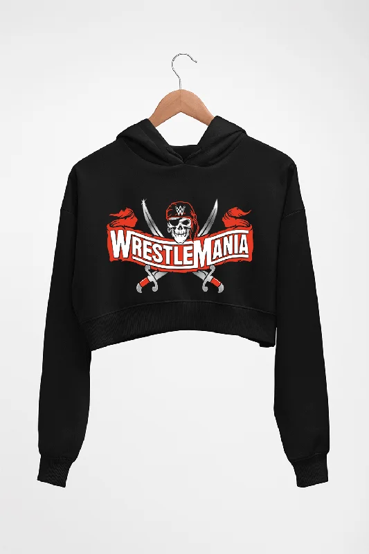 WWE Wrestle Mania Crop HOODIE FOR WOMEN