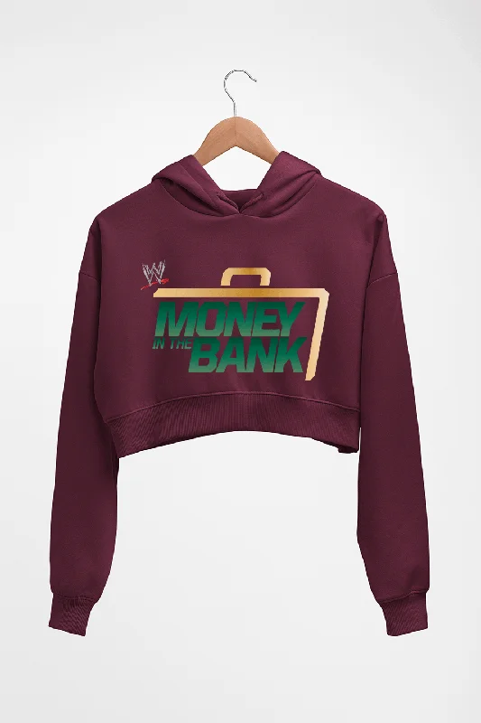 WWE Money in the Bank Crop HOODIE FOR WOMEN