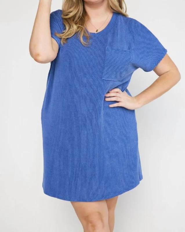 Fiona Dress In Blue