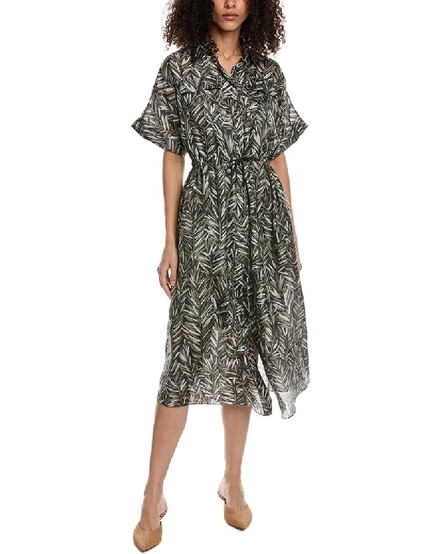 Brunello Cucinelli Silk Shirtdress