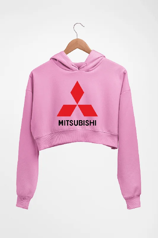 Mitsubishi Crop HOODIE FOR WOMEN