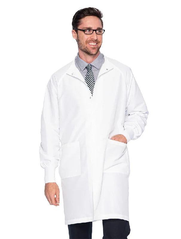 Landau Unisex 2-Pocket Full-Length Lab Coat