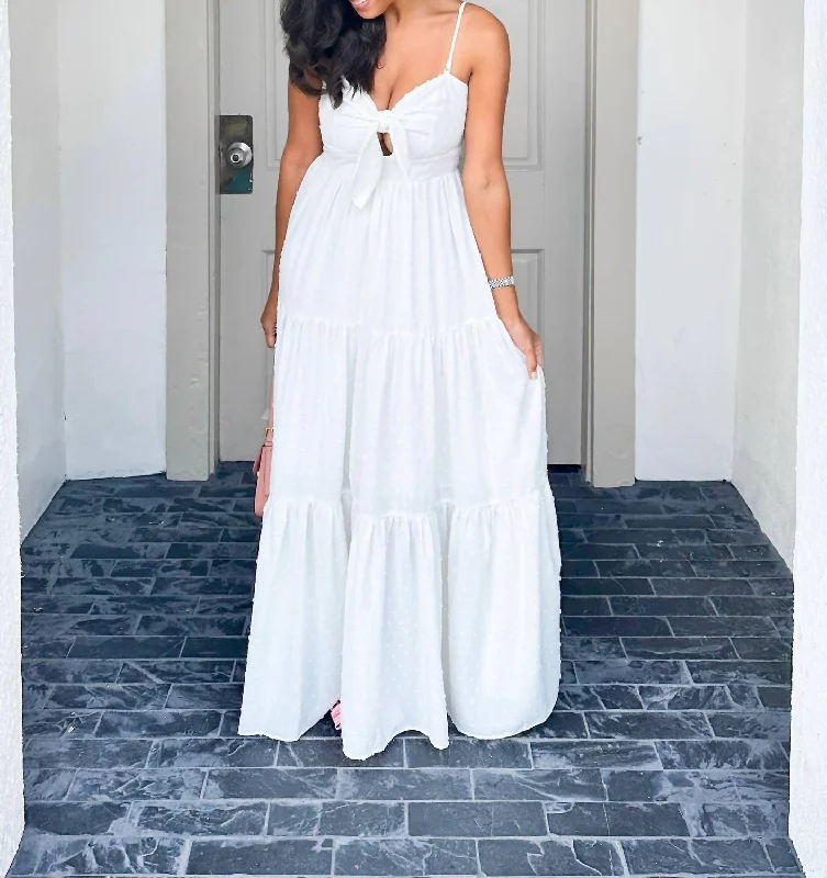 Easy Breezy Maxi Dress In White