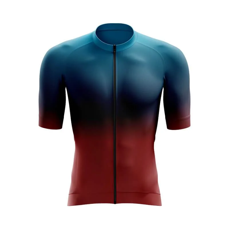 Red-Cyan Gradient Aero Jerseys