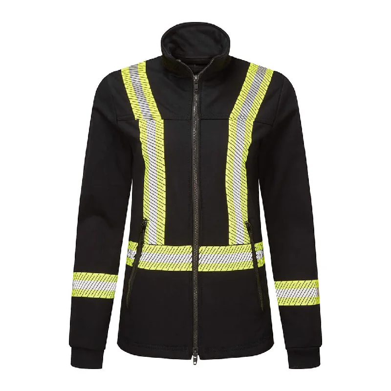 Women's FR High Visibility Zip Up Fleece