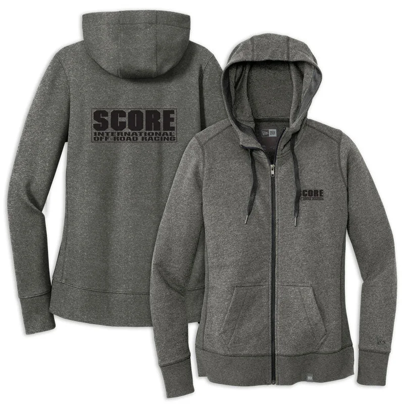 SCORE Logo Zip Hoodie - Ladies