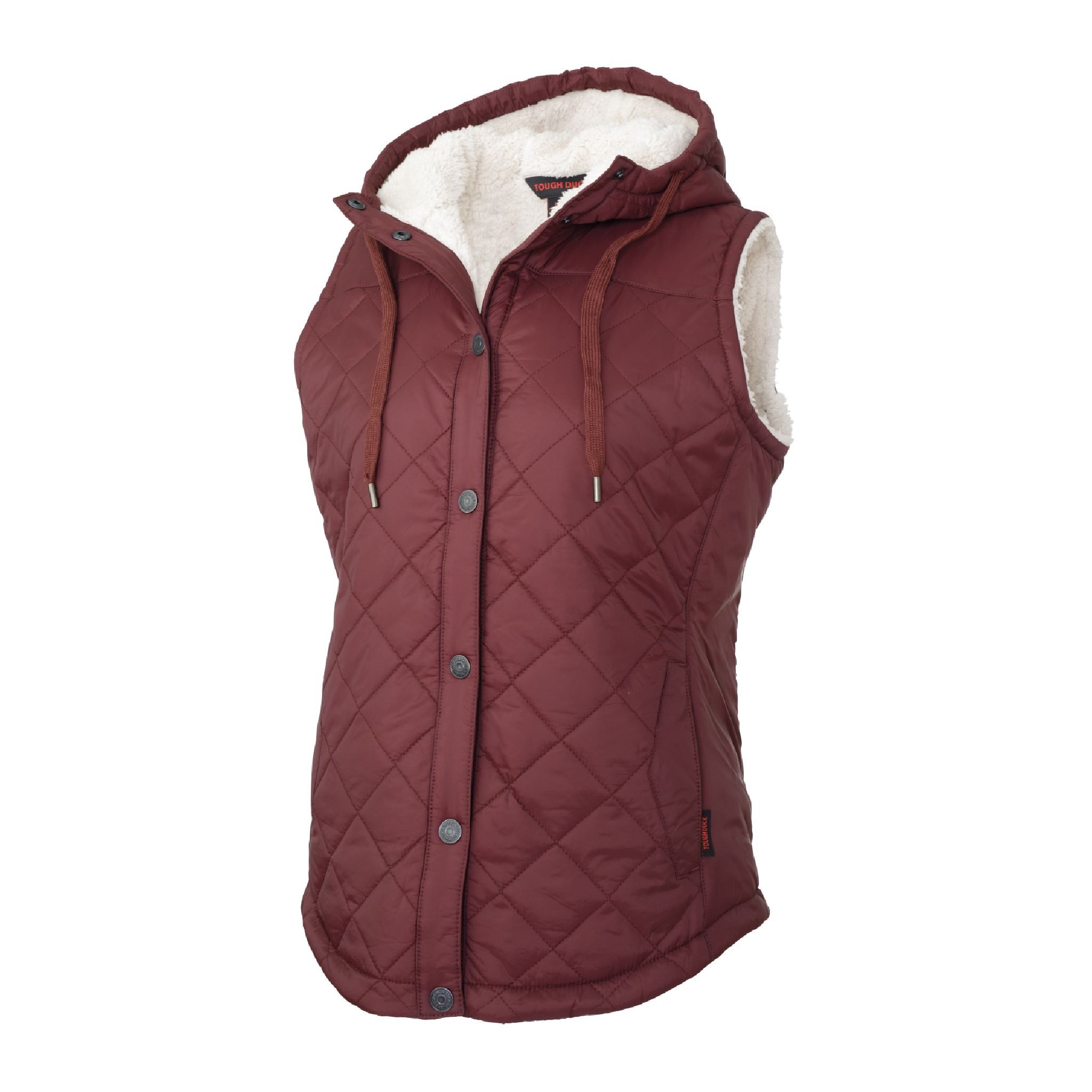 Women’s Quilted Sherpa Lined Vest