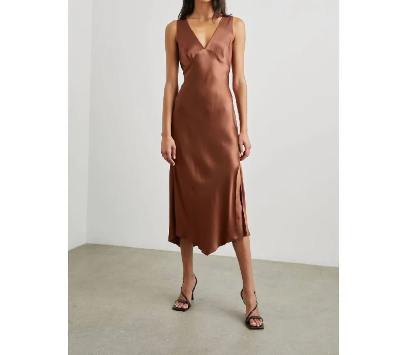 Monique Dress In Cedar