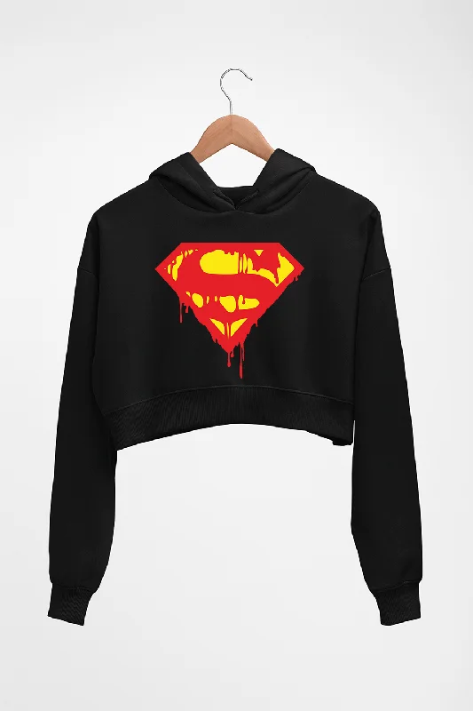 Superman Crop HOODIE FOR WOMEN