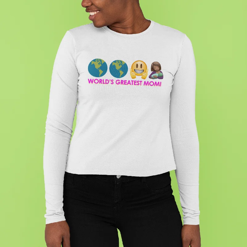 World's Greatest Mom - Unisex Jersey Long Sleeve Tee